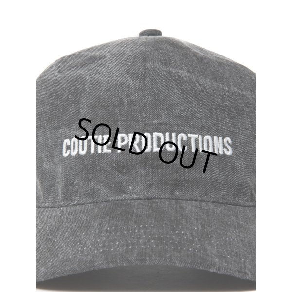 COOTIE PRODUCTIONS/Pigment Coating Twill 6 Panel Cap（Black