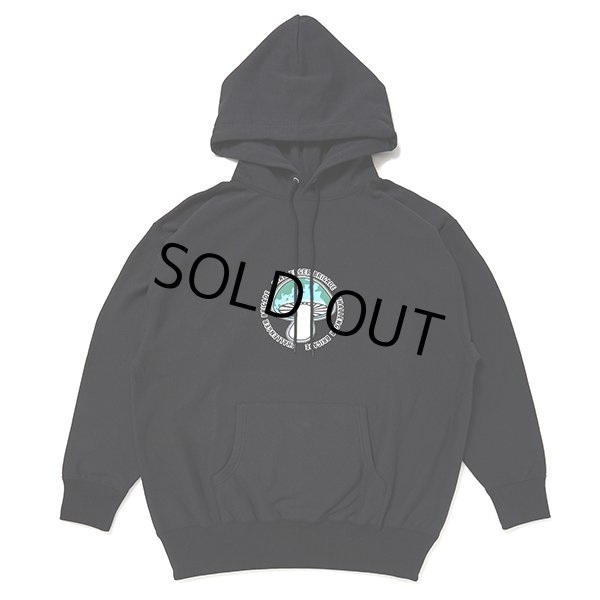 画像1: CHALLENGER/SHROOM HOODIE（BLACK）［プルオーバーパーカー-24春夏］ (1)