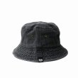 画像2: ROUGH AND RUGGED/RR × BH HAT（BLACK）［バケットハット-24春夏］ (2)