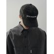 画像5: COOTIE PRODUCTIONS/Pigment Coating Twill 6 Panel Cap（Black/White）［ピグメント6パネルキャップ-24春夏］ (5)