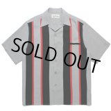 画像: WACKO MARIA/SWITCHING 50'S OPEN COLLAR SHIRT（GRAY）［スイッチング50'Sオープンカラーシャツ-24春夏］