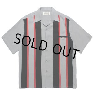 画像: WACKO MARIA/SWITCHING 50'S OPEN COLLAR SHIRT（GRAY）［スイッチング50'Sオープンカラーシャツ-24春夏］