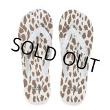 画像: WACKO MARIA/HAYN / LEOPARD BEACH SANDALS（BROWN）［レオパードビーチサンダル-23春夏］