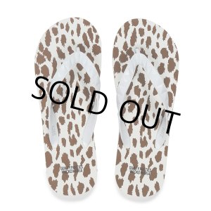 画像: WACKO MARIA/HAYN / LEOPARD BEACH SANDALS（BROWN）［レオパードビーチサンダル-23春夏］