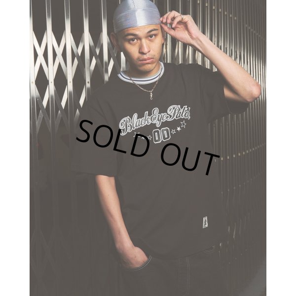 画像3: BlackEyePatch/SPORTY SCRIPT LOGO TEE（BLACK） (3)