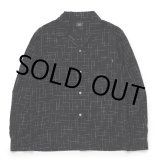 画像: RATS/KASURI RAYON SHIRT（BLACK）［カスリレーヨンシャツ-24春夏］