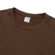 画像3: 【30%OFF】CALEE/DROP SHOULDER S.V.D.S.H LOGO TEE ＜NATURALLY PAINT DESIGN＞（BROWN）［ドロップショルダープリントT-24春夏］ (3)