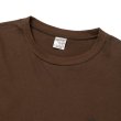 画像3: CALEE/DROP SHOULDER S.V.D.S.H LOGO TEE ＜NATURALLY PAINT DESIGN＞（BROWN）［ドロップショルダープリントT-24春夏］ (3)