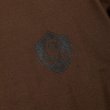 画像4: 【30%OFF】CALEE/DROP SHOULDER S.V.D.S.H LOGO TEE ＜NATURALLY PAINT DESIGN＞（BROWN）［ドロップショルダープリントT-24春夏］ (4)