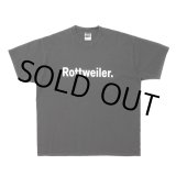 画像: ROTTWEILER/PIGMENT CLASSIC TEE（CHARCOAL）［プリントT-24春夏］