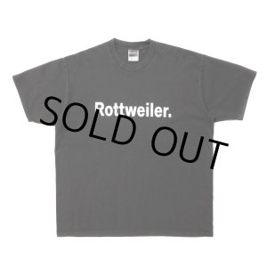 画像: ROTTWEILER/PIGMENT CLASSIC TEE（CHARCOAL）［プリントT-24春夏］