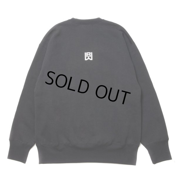 画像2: 【40%OFF】ROTTWEILER/B.D SWEATER（BLACK）［クルーネックスウェット-23秋冬］ (2)