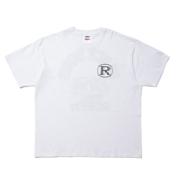 画像2: 【30%OFF】ROTTWEILER/CIRCLE TEE（WHITE）［プリントT-24春夏］ (2)