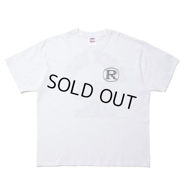 画像2: 【30%OFF】ROTTWEILER/CIRCLE TEE（WHITE）［プリントT-24春夏］ (2)