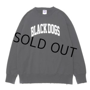 画像: ROTTWEILER/B.D DAMAGE SWEATER（CHARCOAL） 【30%OFF】［ユーズド加工クルーネックスウェット-24春夏］