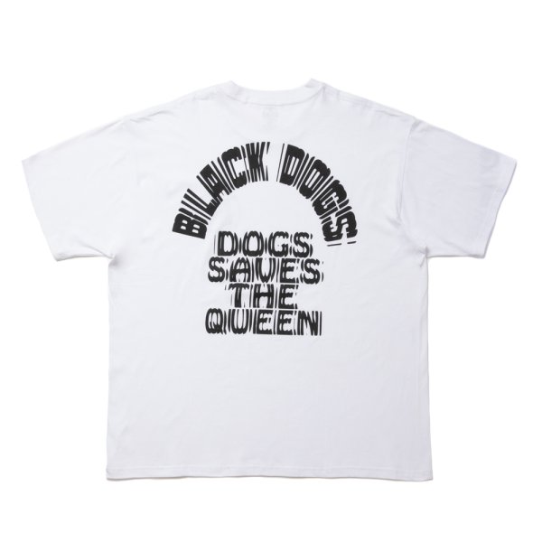 画像1: 【30%OFF】ROTTWEILER/CIRCLE TEE（WHITE）［プリントT-24春夏］ (1)