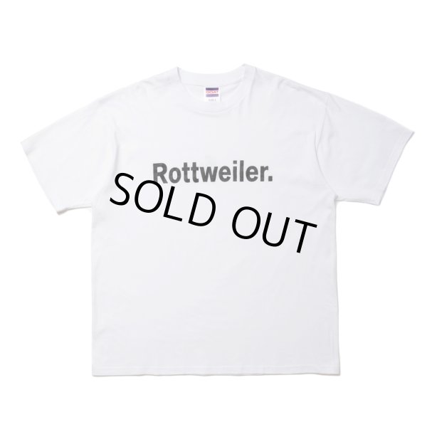 画像1: ROTTWEILER/PIGMENT CLASSIC TEE（WHITE） 【30%OFF】［プリントT-24春夏］ (1)