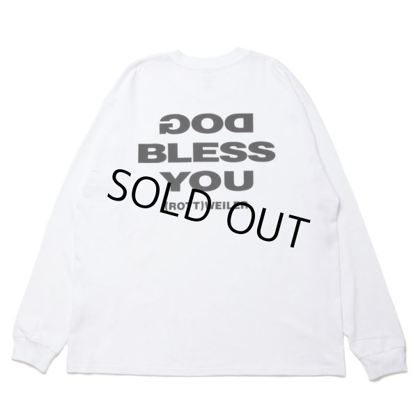 画像1: ROTTWEILER/D.B L/S TEE（WHITE）［プリント長袖T-24春夏］ (1)