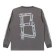 画像2: BlackEyePatch/HWC TAPED L/S TEE（CHARCOAL） (2)