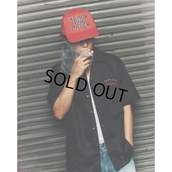 画像3: BlackEyePatch/CHINATOWN STORE S/S WORK SHIRT（BLACK） (3)