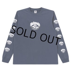 画像: BlackEyePatch/KUSTOM CAR EMBLEM L/S TEE（NAVY）