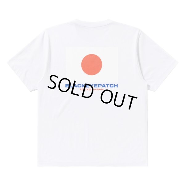画像1: BlackEyePatch/JAPAN FLAG TEE（WHITE） (1)