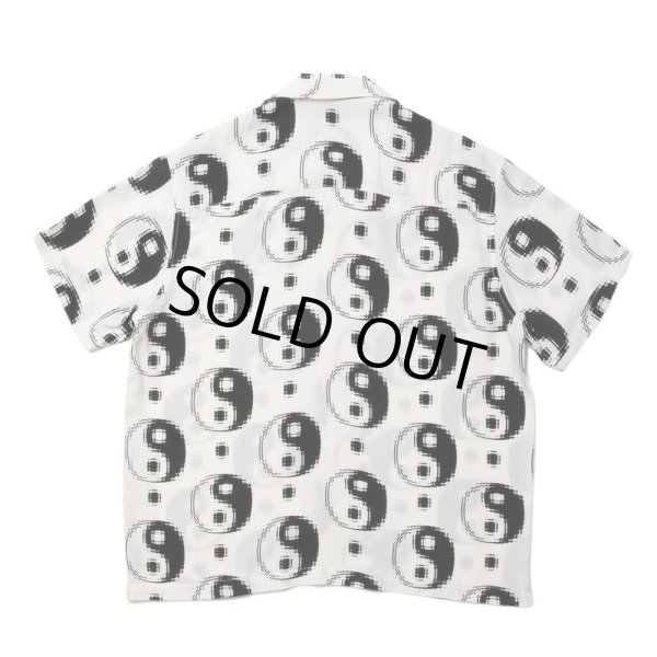 画像2: ROTTWEILER/R9 YIN-YANG S/S SHIRT（WHITE）［陰陽シャツ-24春夏］ (2)