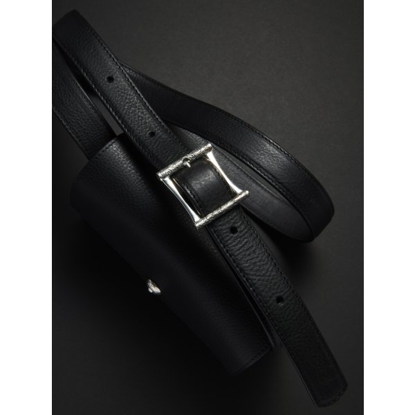 画像2: ANTIDOTE BUYERS CLUB/Leather Wearable Bag（Black）［レザーウェアラブルバッグ］ (2)