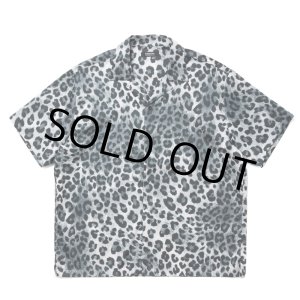 画像: ROTTWEILER/R9 LEOPARD S/S SHIRT（GRAY） 【30%OFF】［レオパードシャツ-24春夏］