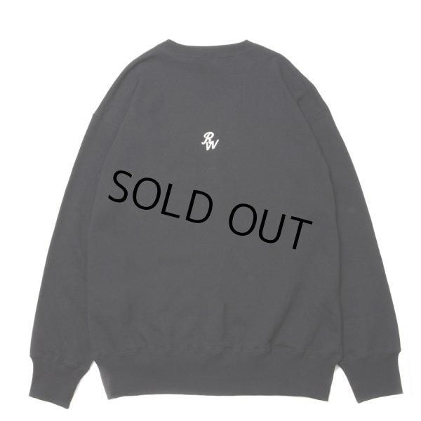 画像2: 【30%OFF】ROTTWEILER/D.B SWEATER（BLACK）［クルーネックスウェット-24春夏］ (2)