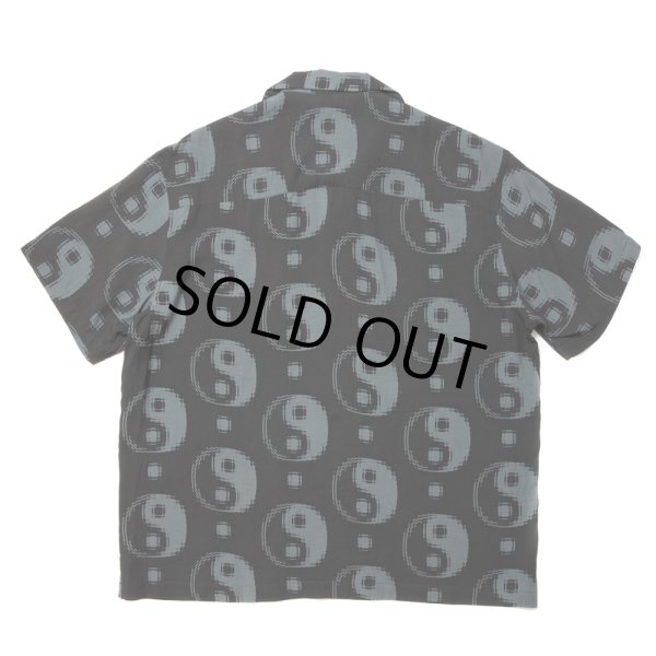 画像2: 【40%OFF】ROTTWEILER/R9 YIN-YANG S/S SHIRT（BLACK）［陰陽シャツ-24春夏］ (2)