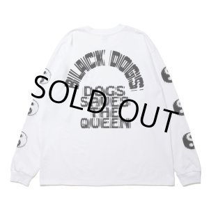 画像: 【30%OFF】ROTTWEILER/CIRCLE L/S TEE（WHITE）［プリント長袖T-24春夏］