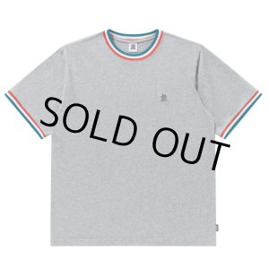 画像: BlackEyePatch/SMALL OG LABEL RIB KNITTED TEE（HEATHER GRAY）