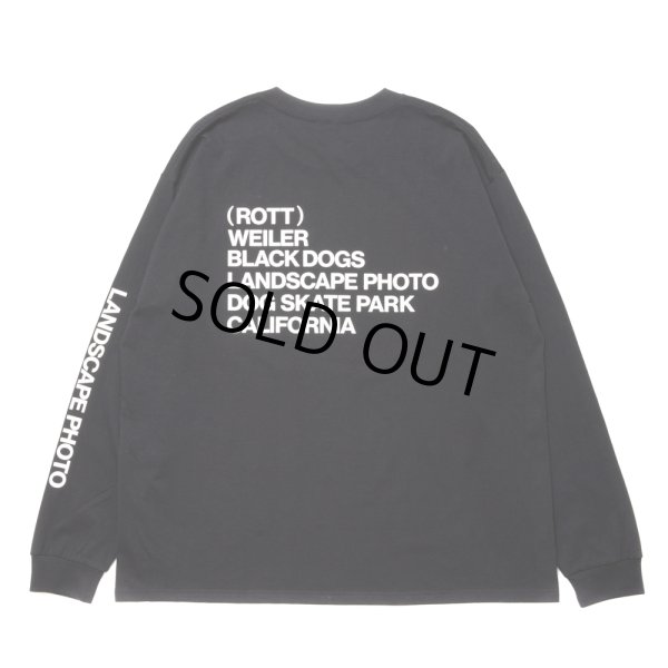 画像2: ROTTWEILER/R.W PHOTO L/S TEE（BLACK） 【30%OFF】［プリント長袖T-24春夏］ (2)