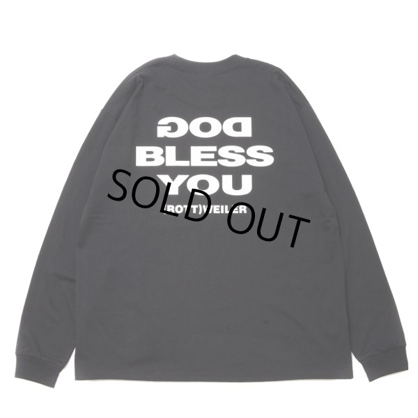 画像1: ROTTWEILER/D.B L/S TEE（BLACK） 【30%OFF】［プリント長袖T-24春夏］ (1)