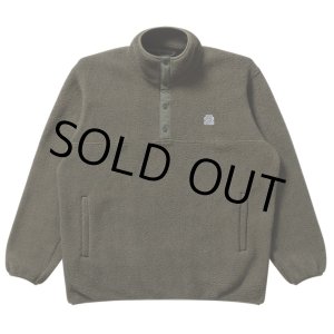 画像: BlackEyePatch/SMALL OG LABEL FLEECE PULLOVER（OLIVE）