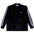 画像1: BlackEyePatch/OG LABEL TAPED VELOUR CREW（BLACK） (1)