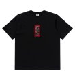 画像1: BlackEyePatch/HWC LABEL RHINESTONE TEE（BLACK） (1)