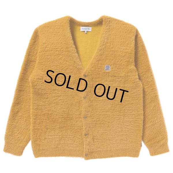 画像1: BlackEyePatch/SMALL OG KNIT CARDIGAN（MUSTARD） (1)