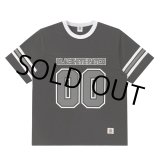 画像: BlackEyePatch/DOUBLE O FOOTBALL TEE（BLACK）