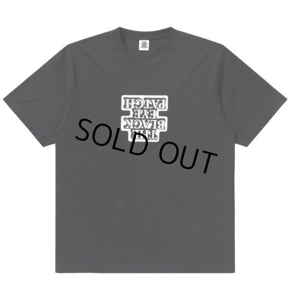 画像1: BlackEyePatch/FLIPPED OG LABEL TEE（BLACK） (1)