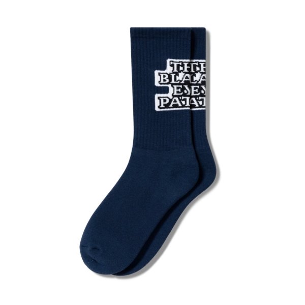 画像1: BlackEyePatch/OG LABEL SOCKS（NAVY） (1)