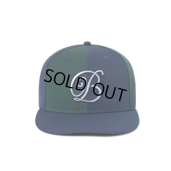 画像1: BlackEyePatch/B EMBLEM NEW ERA CAP（NAVY/GREEN） (1)