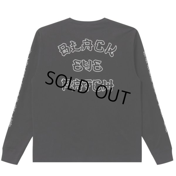 画像2: BlackEyePatch/KANJI LOGO L/S TEE（BLACK） (2)