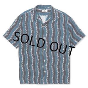 画像: CALEE/R/P ZIGZAG STRIPE SH（NAVY）［ジグザグストライプシャツ-24春夏］