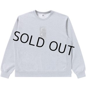 画像: BlackEyePatch/HWC SAME COLORED CREW SWEAT（HEATHER GRAY）