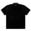 画像2: BlackEyePatch/SMALL HWC VELOUR S/S POLO SHIRT（BLACK） (2)