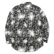 画像2: 【30%OFF】CALEE/BATIK PATTERN OVER SHILHOUETTE L/S SH（BLACK）［オーバーシルエットシャツ-24春夏］ (2)