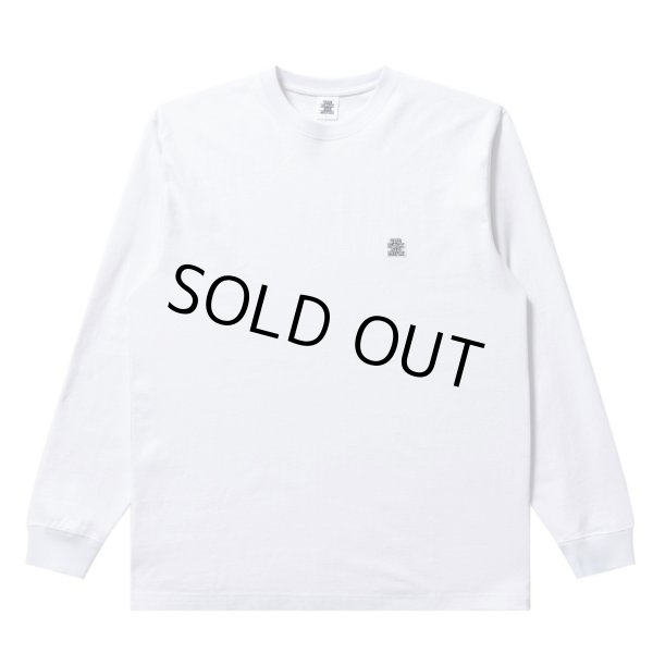 画像1: BlackEyePatch/SMALL OG LABEL L/S TEE（WHITE） (1)