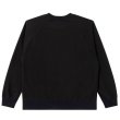 画像2: BlackEyePatch/OE LOGO RAGLAN CREW SWEAT（BLACK） (2)